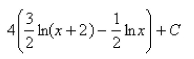 <strong>Select the correct Answer for each question. Evaluate the integral. </strong> A) B) C) D) E)