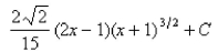 <strong>Select the correct Answer for each question. Use a table of integrals to evaluate the integral. </strong> A) B) C) D)