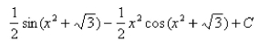 <strong>Select the correct Answer for each question. Use a table of integrals to evaluate the integral. </strong> A) B) C) D)