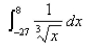 <strong>Select the correct Answer for each question. Determine whether the improper integral converges or diverges, and if it converges, find its value. </strong> A)15 B) C)Diverges D)