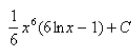 <strong>Select the correct Answer for each question. Find the integral. </strong> A) B) C) D)