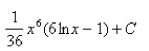 <strong>Select the correct Answer for each question. Find the integral. </strong> A) B) C) D)