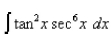 <strong>Select the correct Answer for each question. Find the integral. </strong> A) B) C) D)