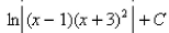 <strong>Select the correct Answer for each question. Find the integral. </strong> A) B) C) D)