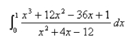 <strong>Select the correct Answer for each question. Use long division to evaluate the integral. The choices are rounded to 3 decimal places.</strong> A) B) C) D) E)