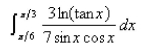 <strong>Select the correct Answer for each question. Evaluate the integral. </strong> A) B) C) D) E)