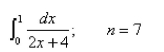 <strong>Select the correct Answer for each question. Use the Trapezoidal Rule to approximate the integral withAnswers rounded to four decimal places. </strong> A)0.2029 B)0.1088 C)0.1163 D)0.2326