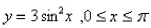 The region under the curve is rotated about the x-axis.Find the volume of the resulting solid.Select the correct Answer