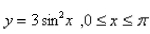 The region under the curve is rotated about the x-axis.Find the volume of the resulting solid.Select the correct Answer