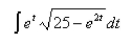 Evaluate the integral.  