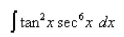 Find the integral.Select the correct Answer  