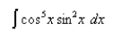 Find the integral.Select the correct Answer  