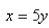 Find the volume of the solid obtained by rotating the region bounded by and about the y-axis.