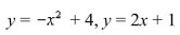 Sketch the region bounded by the graphs of the given equations and find the area of that region.