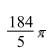 <strong>Select the correct Answer for each question. Find the volume of the solid generated by revolving the region bounded by the graphs of the equations about the indicated line. , y = 0; the line y = 5</strong> A) B) C) D)