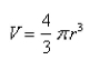 <strong>Select the correct Answer for each question. Use cylindrical shells to find the volume of the solid.A sphere of radius </strong> A) B) C) D) E)