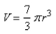 <strong>Select the correct Answer for each question. Use cylindrical shells to find the volume of the solid.A sphere of radius </strong> A) B) C) D) E)