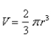 <strong>Select the correct Answer for each question. Use cylindrical shells to find the volume of the solid.A sphere of radius </strong> A) B) C) D) E)