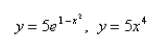<strong>Select the correct Answer for each question. Graph the region between the curves and use your calculator to compute the area correct to five decimal places. </strong> A)18.3008 B)3.66016 C)91.504 D)3.141257 E)12.08127