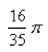 <strong>Select the correct Answer for each question. Find the volume of the solid obtained by rotating the region bounded by about the x-axis.</strong> A) B) C) D) E)
