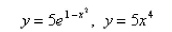 Graph the region between the curves and use your calculator to compute the area correct to five decimal places.Select the correct Answer