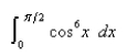 Evaluate the integral.Select the correct Answer  