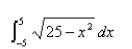 <strong>Select the correct Answer: for each question. Evaluate the integral by interpreting it in terms of areas. </strong> A) B) C) D) E)
