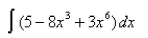 <strong>Select the correct Answer: for each question. Find the indefinite integral. </strong> A) B) C) D)