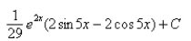 <strong>Select the correct Answer: for each question. Find the integral. </strong> A) B) C) D)