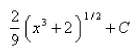 <strong>Select the correct Answer: for each question. Evaluate the integral by making the given substitution. </strong> A) B) C) D) E)