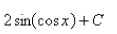 <strong>Select the correct Answer: for each question. Evaluate the integral. </strong> A) B) C) D) E)None of these