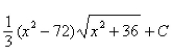 <strong>Select the correct Answer: for each question. Find the integral using an appropriate trigonometric substitution. </strong> A) B) C) D)