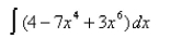 <strong>Select the correct Answer for each question. Find the indefinite integral. </strong> A) B) C) D)