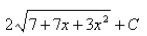 <strong>Select the correct Answer for each question. Evaluate the indefinite integral. </strong> A) B) C) D) E)