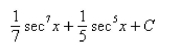 <strong>Select the correct Answer for each question. Find the integral. </strong> A) B) C) D)