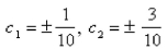 <strong>Select the correct Answer for each question. Verify that the function satisfies the three hypotheses of Rolle's Theorem on the given interval.Then find all numbers c that satisfy the conclusion of Rolle's Theorem. </strong> A) B) C) D) E)None of these
