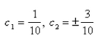 <strong>Select the correct Answer for each question. Verify that the function satisfies the three hypotheses of Rolle's Theorem on the given interval.Then find all numbers c that satisfy the conclusion of Rolle's Theorem. </strong> A) B) C) D) E)None of these