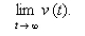 <strong>Select the correct Answer for each question. A skydiver leaps from a helicopter hovering high above the ground.Her velocity sec later and before deploying her parachute is given by where is measured in meters per second.What is her terminal velocity? Hint: Evaluate </strong> A)54 m/sec B)7 m/sec C)47 m/sec D)87 m/sec