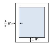 <strong>Select the correct Answer for each question. A production editor decided that a promotional flyer should have a 1-in.margin at the top and the bottom, and a margin on each side.The editor further stipulated that the flyer should have an area of Determine the dimensions of the flyer that will result in the maximum printed area on the flyer. </strong> A) B) C) D)