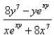 <strong>Select the correct Answer: for each question. Find by implicit differentiation. </strong> A) B) C) D)