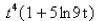 <strong>Select the correct Answer: for each question. Differentiate the function. </strong> A) B) C) D)