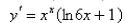<strong>Select the correct Answer: for each question. Use logarithmic differentiation to find the derivative of the function. </strong> A) B) C) D) E)