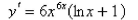 <strong>Select the correct Answer: for each question. Use logarithmic differentiation to find the derivative of the function. </strong> A) B) C) D) E)