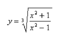 <strong>Select the correct Answer: for each question. Use logarithmic differentiation to find the derivative of the function. </strong> A) B) C) D) E)