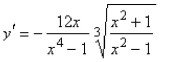 <strong>Select the correct Answer: for each question. Use logarithmic differentiation to find the derivative of the function. </strong> A) B) C) D) E)