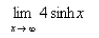 <strong>Select the correct Answer: for each question. Use the definitions of the hyperbolic functions to find the following limit. </strong> A) B) C) D) E)None of these