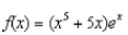 <strong>Select the correct Answer for each question. Differentiate: </strong> A) B) C) D) E)