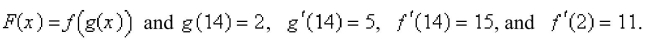 <strong>Select the correct Answer for each question. Suppose that Find </strong> A)24 B)17 C) D)140 E)20