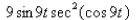 <strong>Select the correct Answer for each question. Find the derivative of the function. </strong> A) B) C) D)