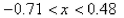 <strong>Select the correct Answer for each question. Determine the values of for which the given linear approximation is accurate to within 0.07 at </strong> A) B) C) D) E)